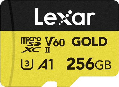 Lexar 256GB UHS-II Micro SD Card for 4K