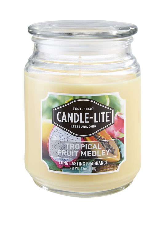 CANDLE-LITE Tropical Fruit Medley Scented Candle