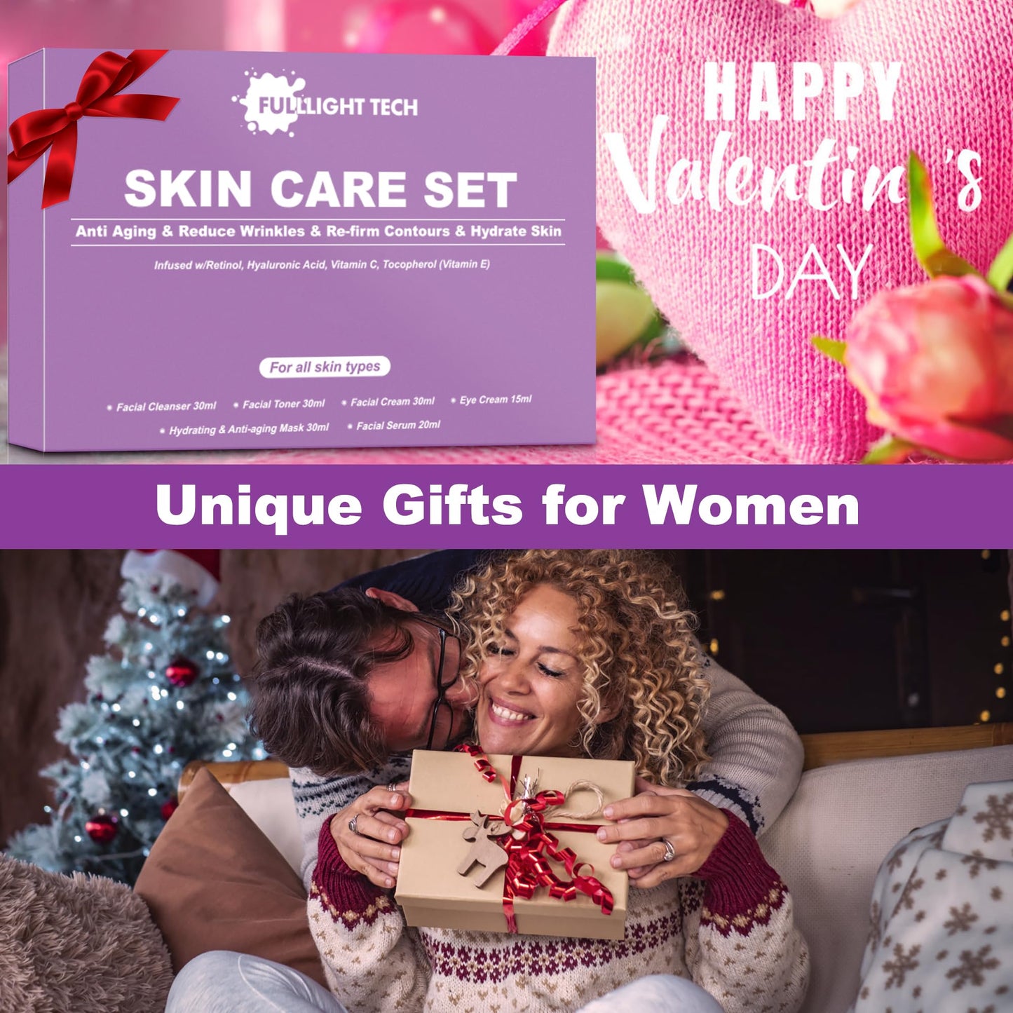 Gentle Anti-Aging Skin Care Set for Women