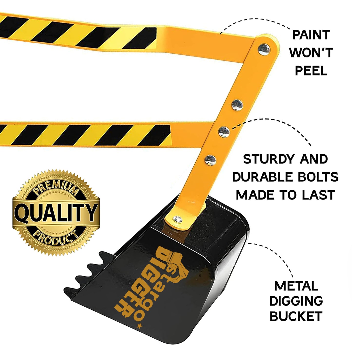 Kids 360° Rotating Sand Digger Excavator Toy