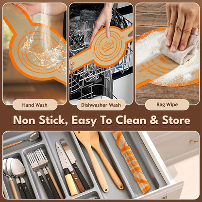 2-Piece Silicone Bread Sling for Dutch Oven