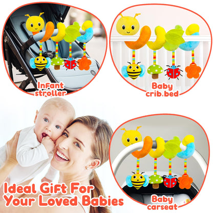 Baby Spiral Plush Activity Toys for Infants