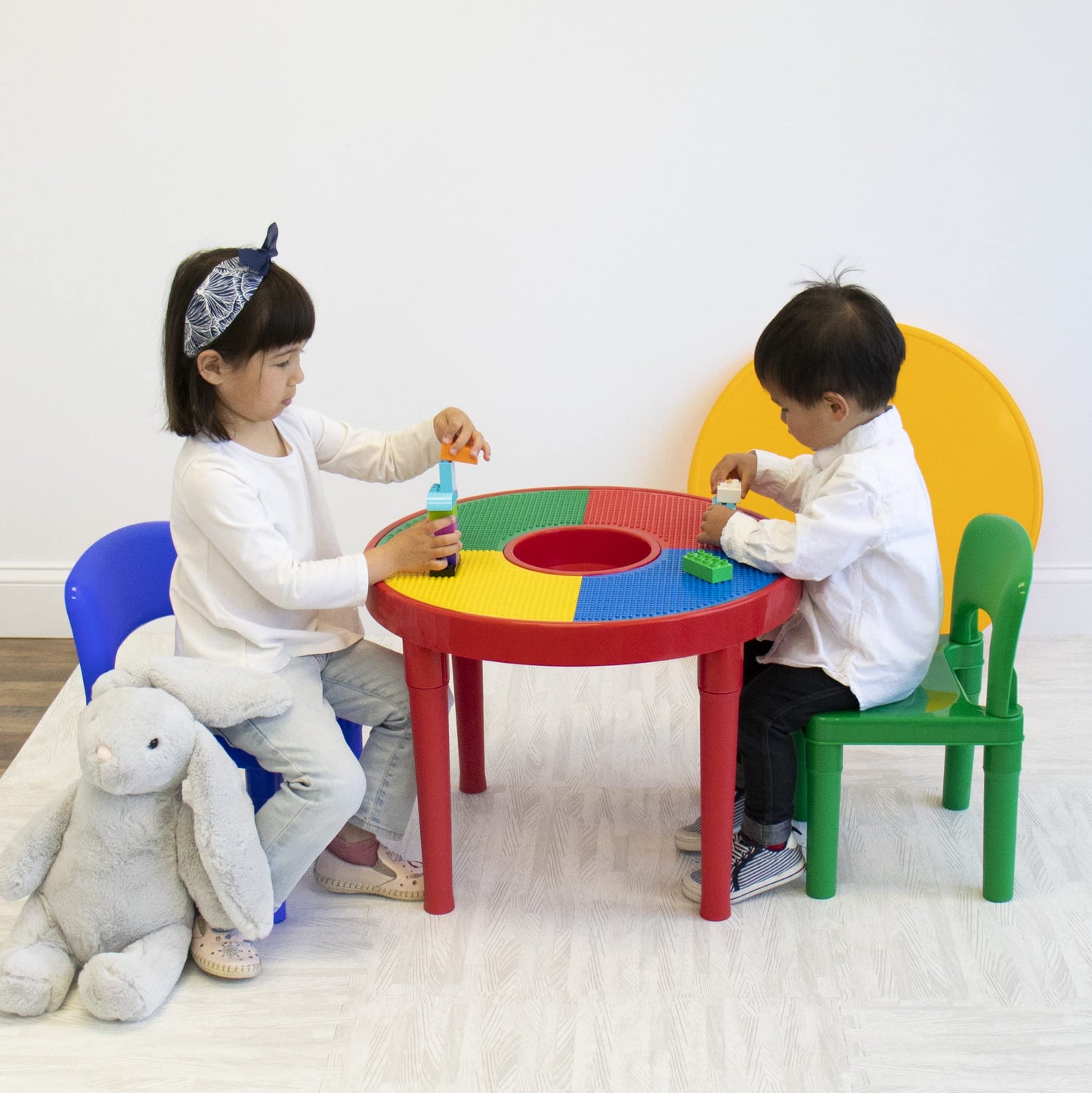 Humble Crew Kids 2-in-1 Activity Table and Chairs
