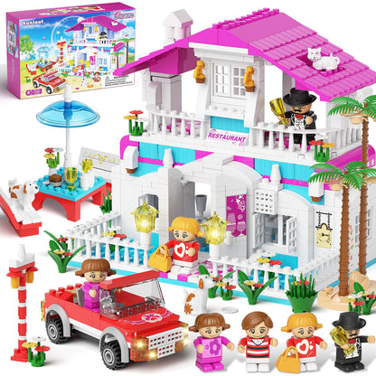 552-Piece STEM Building Block Set for Girls
