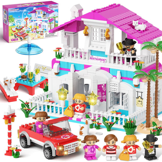 552-Piece STEM Building Block Set for Girls