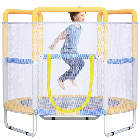 55" Indoor Outdoor Trampoline for Kids