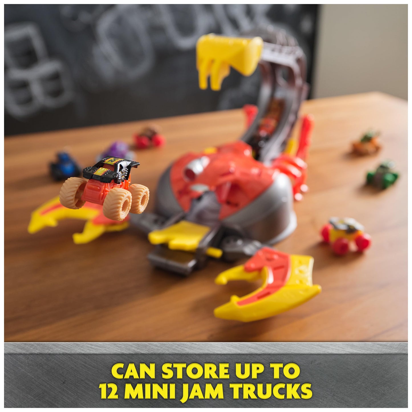 Monster Jam El Toro Loco Playset with 2 Trucks