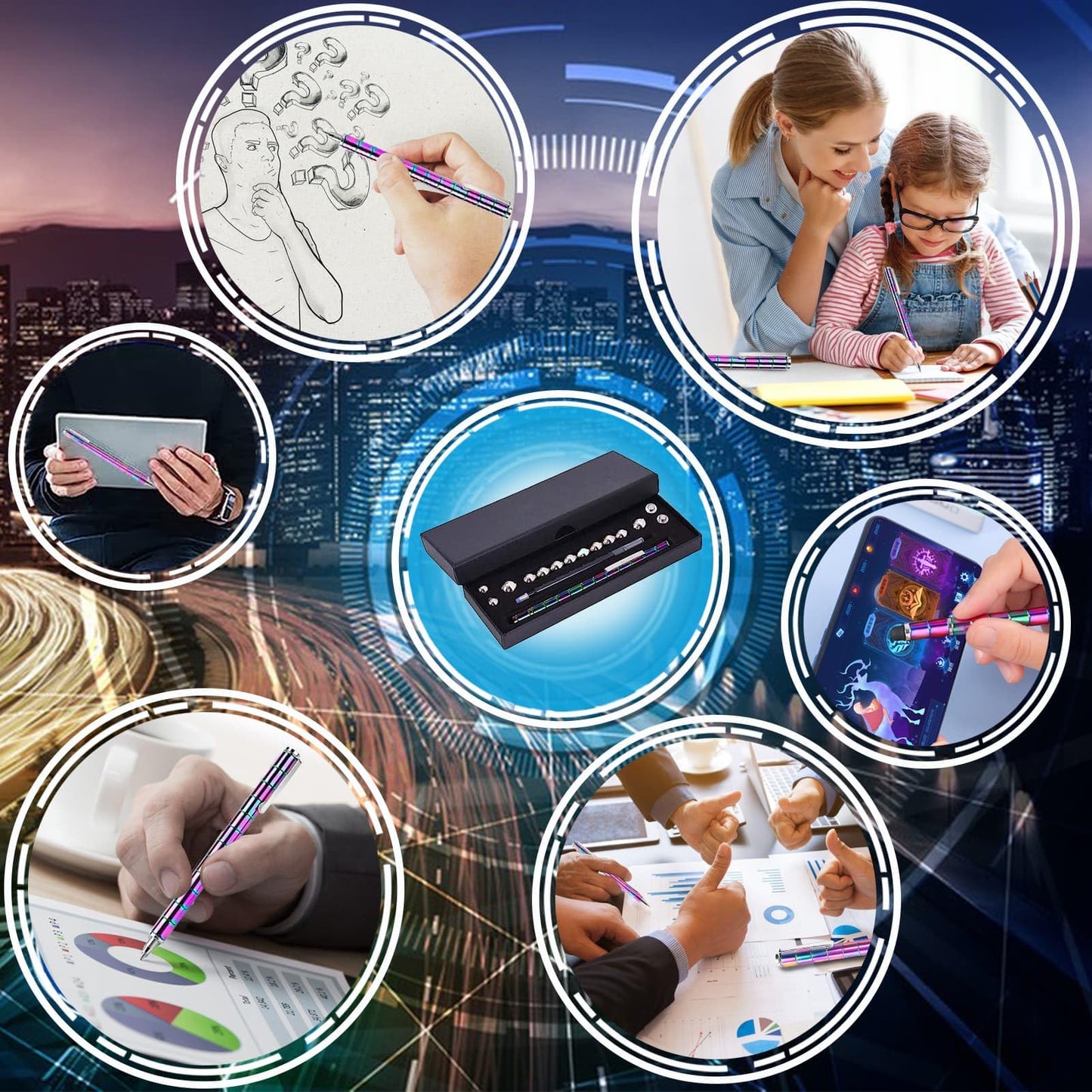 Fidget Magnetic Pen Gift for Teens