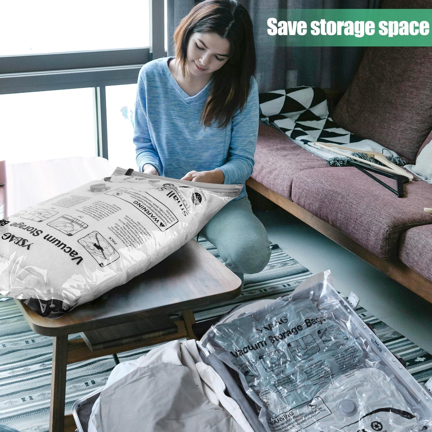 20 Pack Vacuum Seal Bags for Storage