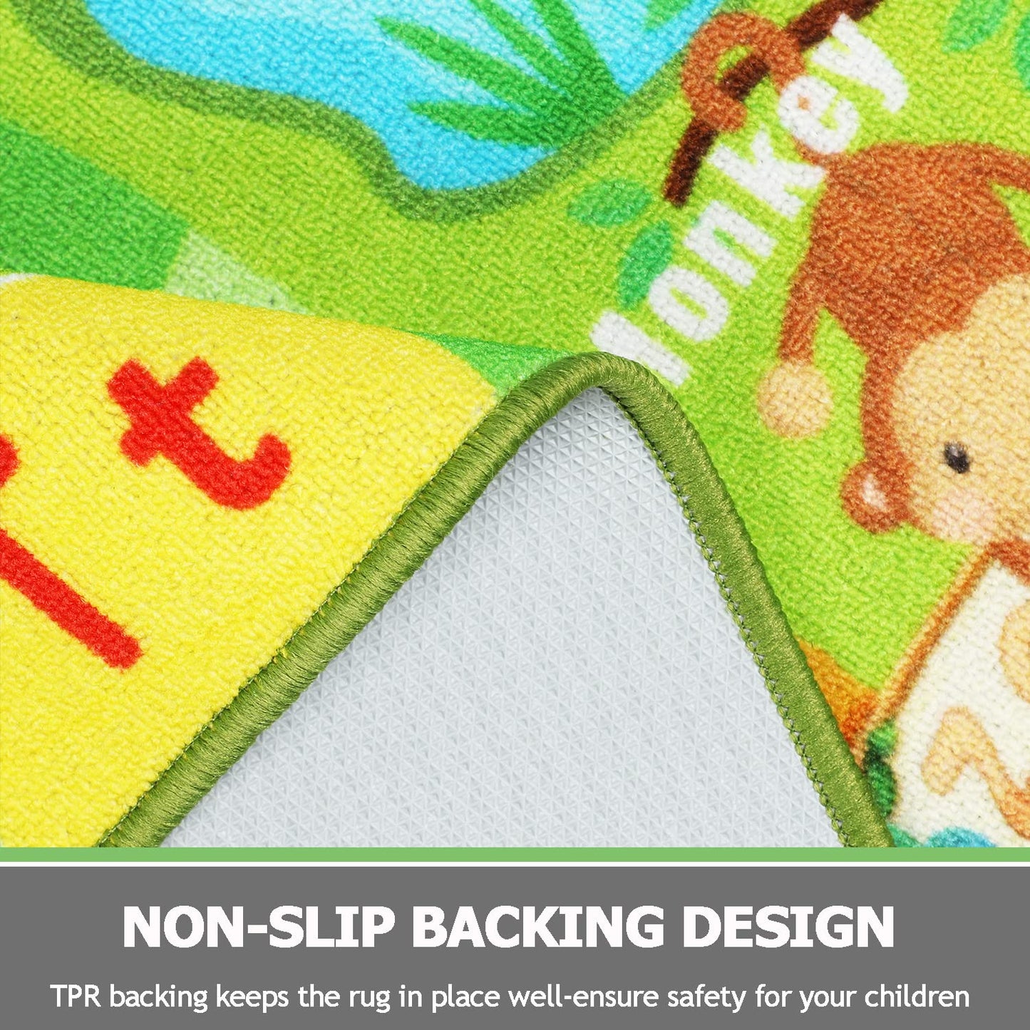 Kids Educational ABC Alphabet Play Rug 6.6' x 5'
