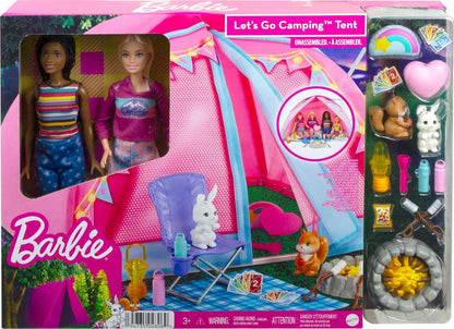 Barbie Camping Playset with 2 Dolls & Accessories