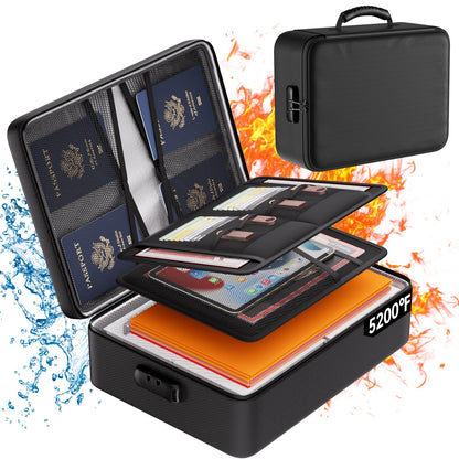 Fireproof Waterproof Document Organizer by DocSafe