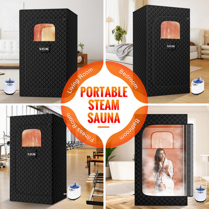 Portable Home Steam Sauna Tent with Steamer
