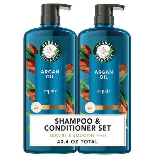 2-Pack Herbal Essences Argan Oil Shampoo & Conditioner