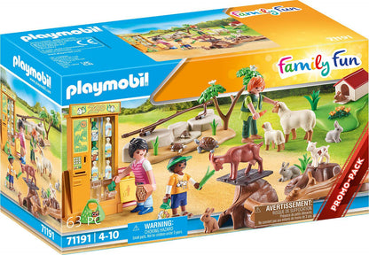 Playmobil Petting Zoo Animal Playset for Kids