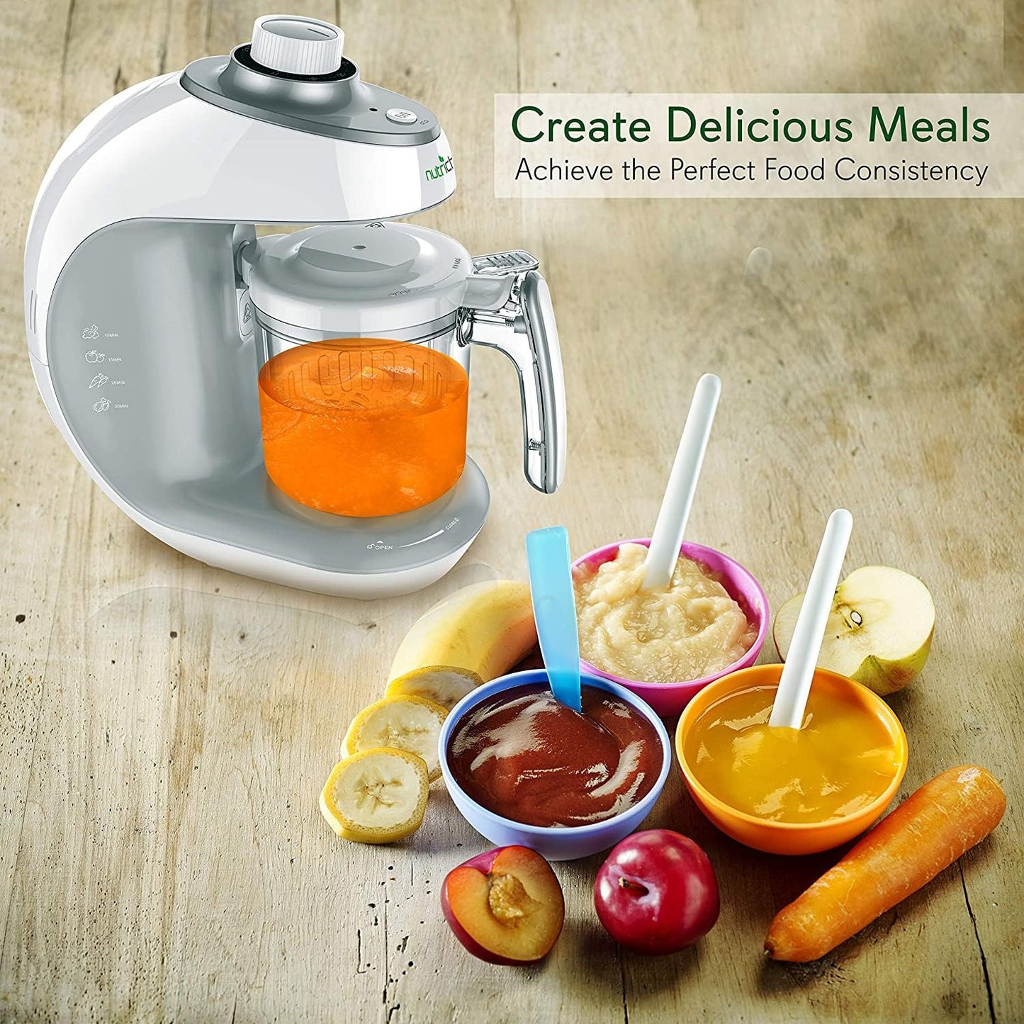 NutriChef Baby Food Maker & Steam Cooker