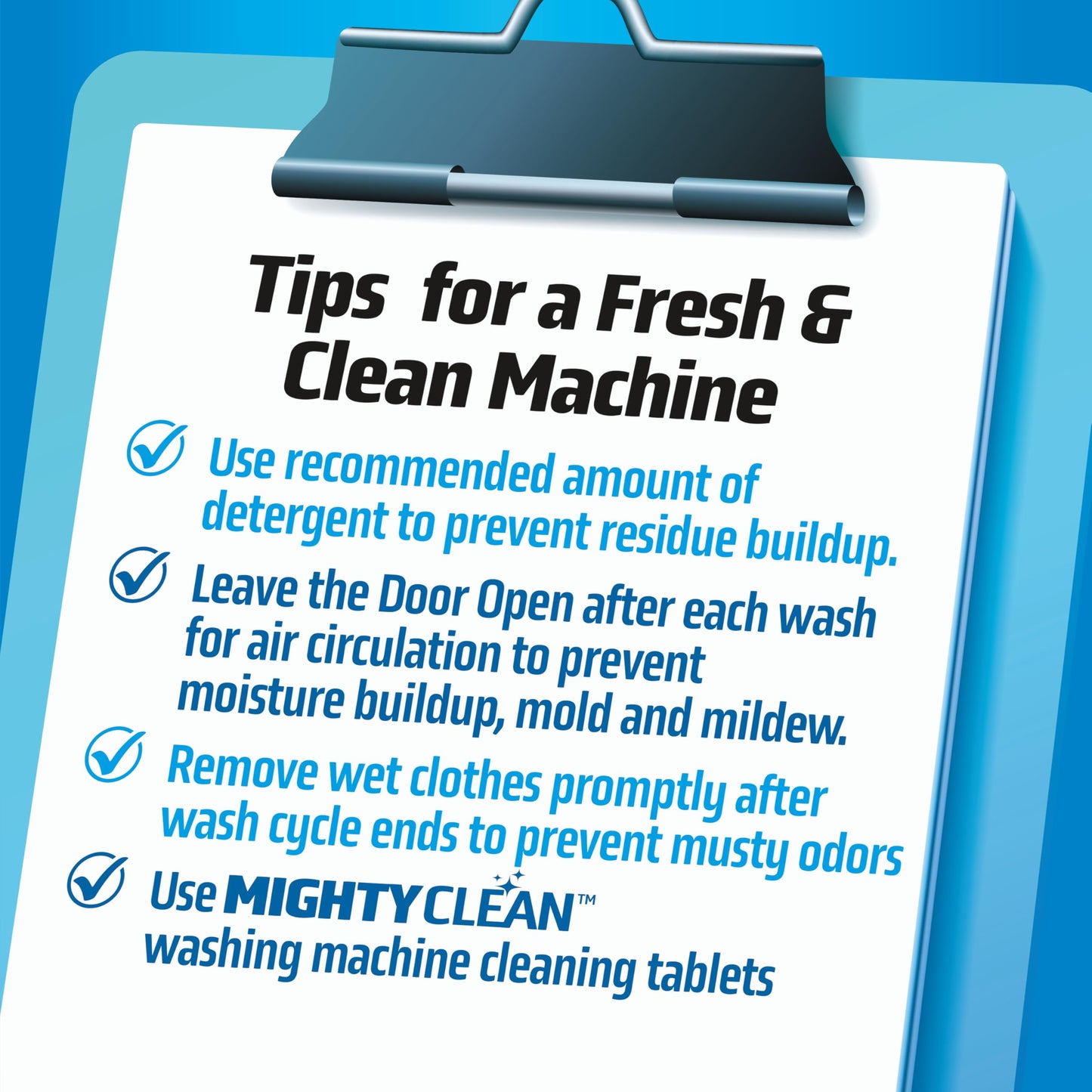 Washing Machine Cleaner Tablets - 24 Pack