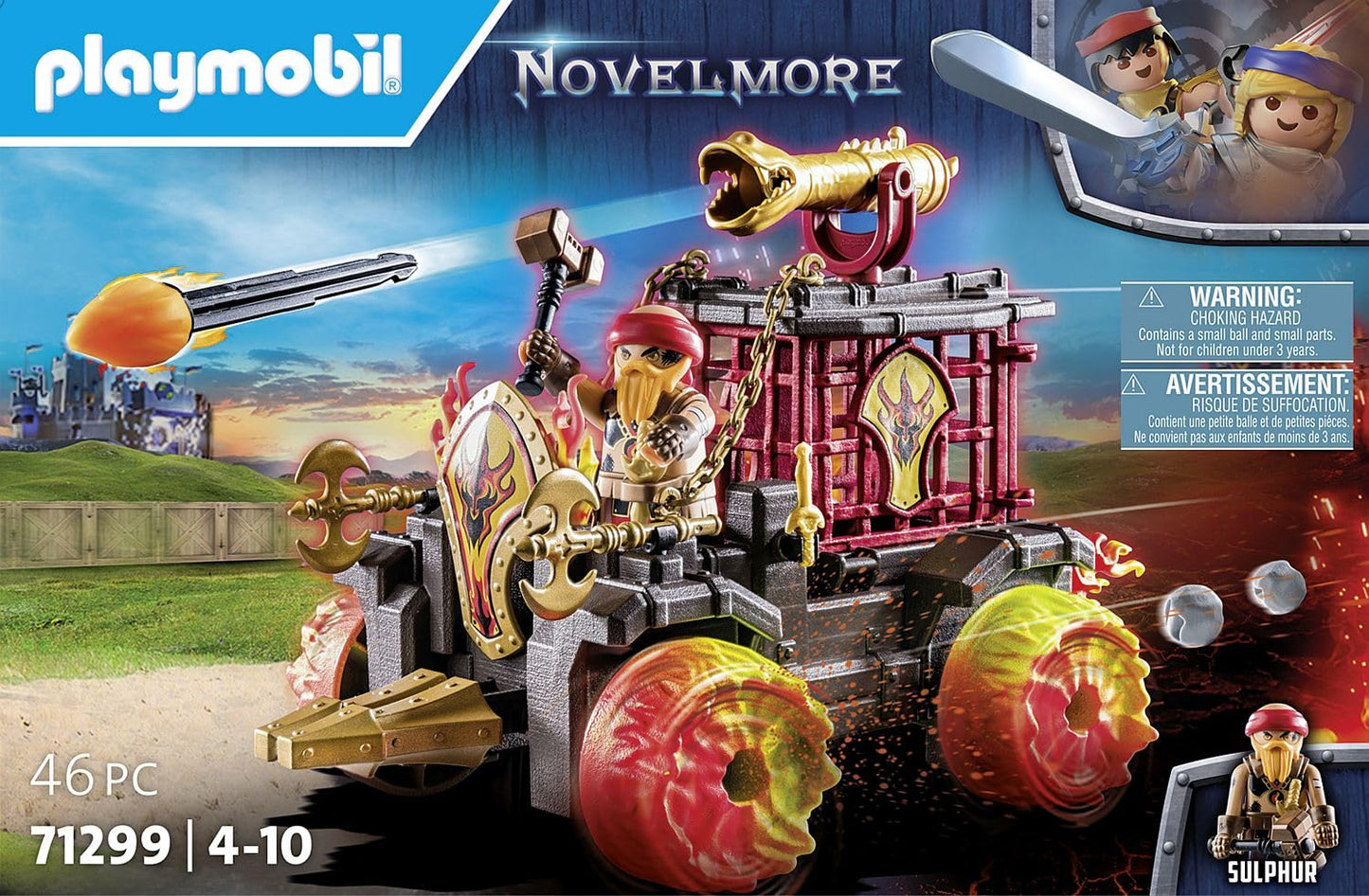 Playmobil Medieval Battering Ram Toy Set