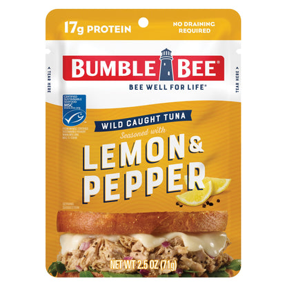 Bumble Bee Lemon & Pepper Tuna Pouch