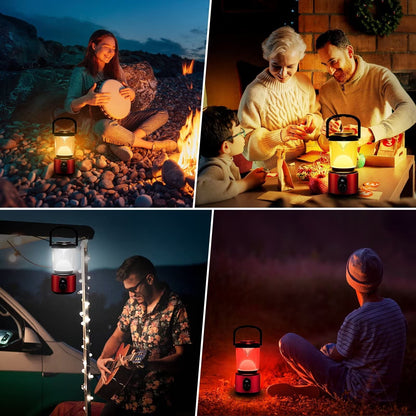LED Camping Lantern with USB Rechargeable Battery