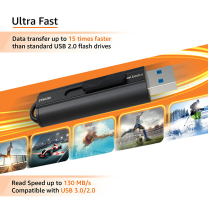 256GB Amazon Basics USB 3.1 Flash Drive