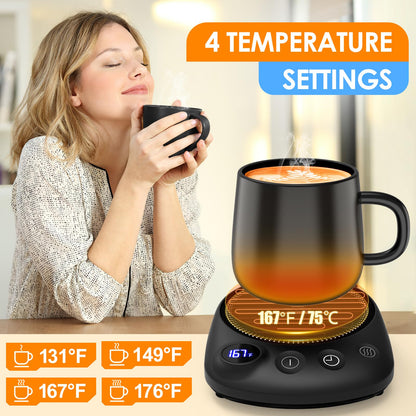 Coffee Mug Warmer with Auto Shut Off & Timer