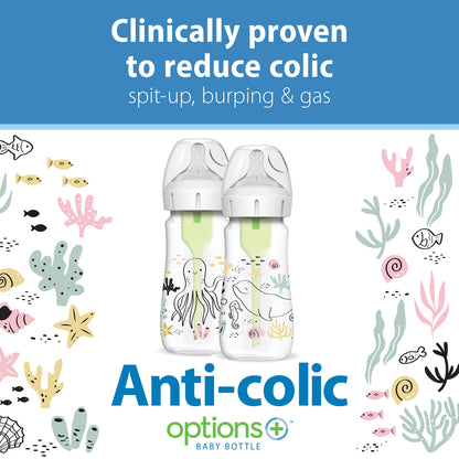2-Pack Dr. Brown's Anti-Colic Baby Bottles