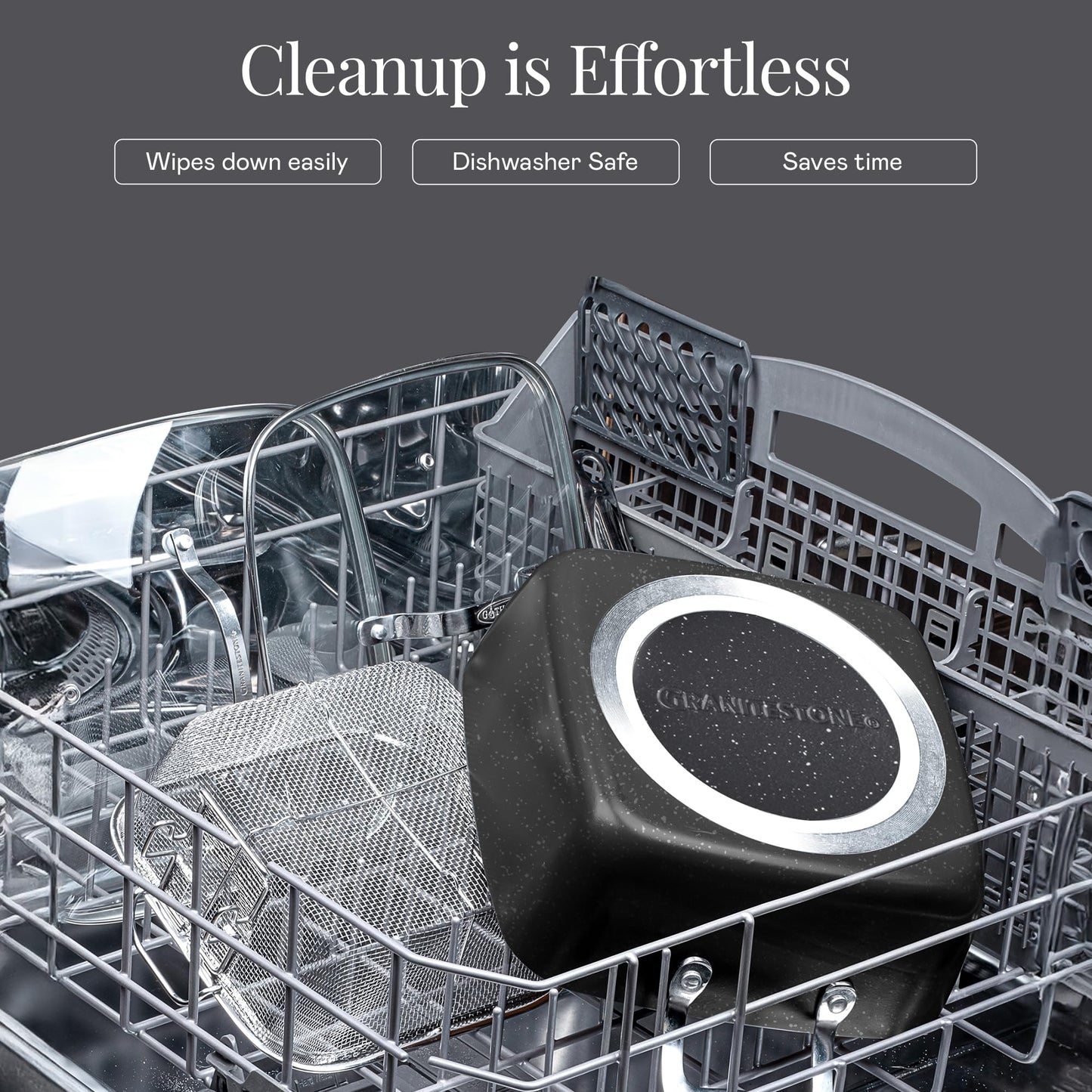 20-Piece Granitestone Nonstick Cookware Set