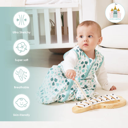 Cute Castle Baby Sleep Sack 0-6 Months 3-Pack