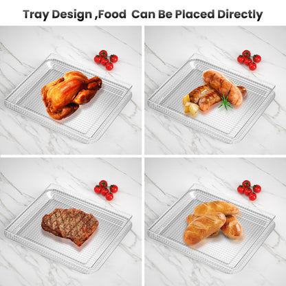 Stainless Steel Air Fryer Basket & Tray