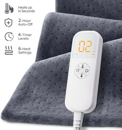 Electric Heating Pad For Back Pain Relief