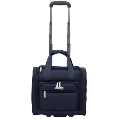 Travelers Club 14-Piece Luggage Set, Navy Blue