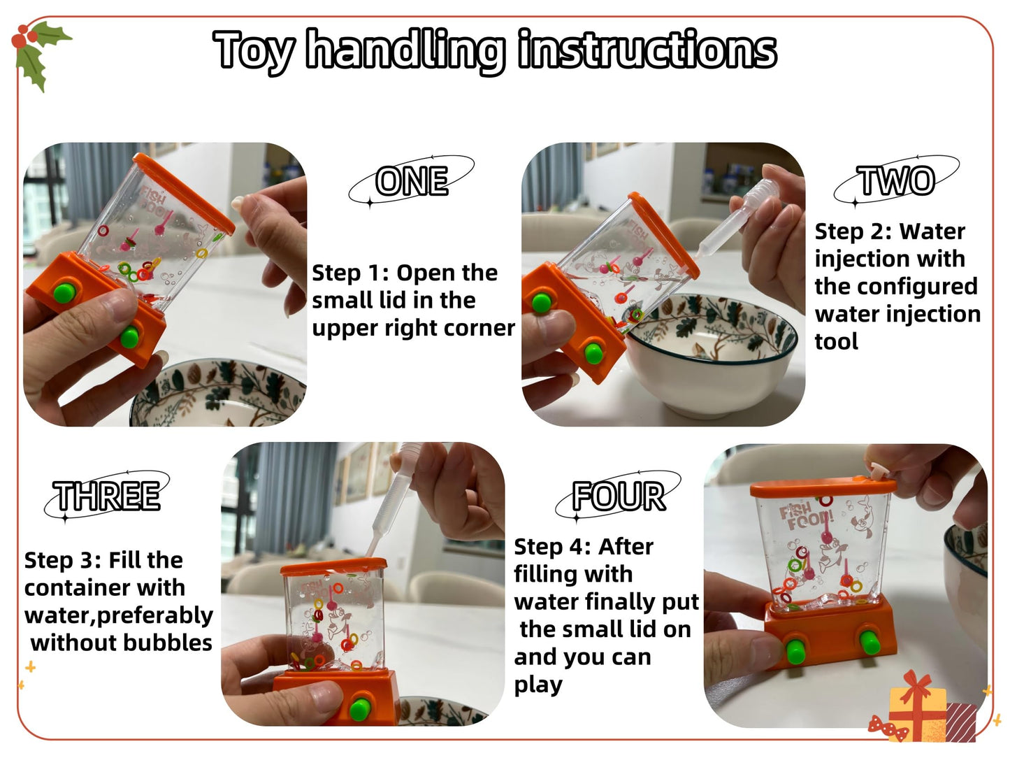 Water Ring Toss & Basketball Games for Kids