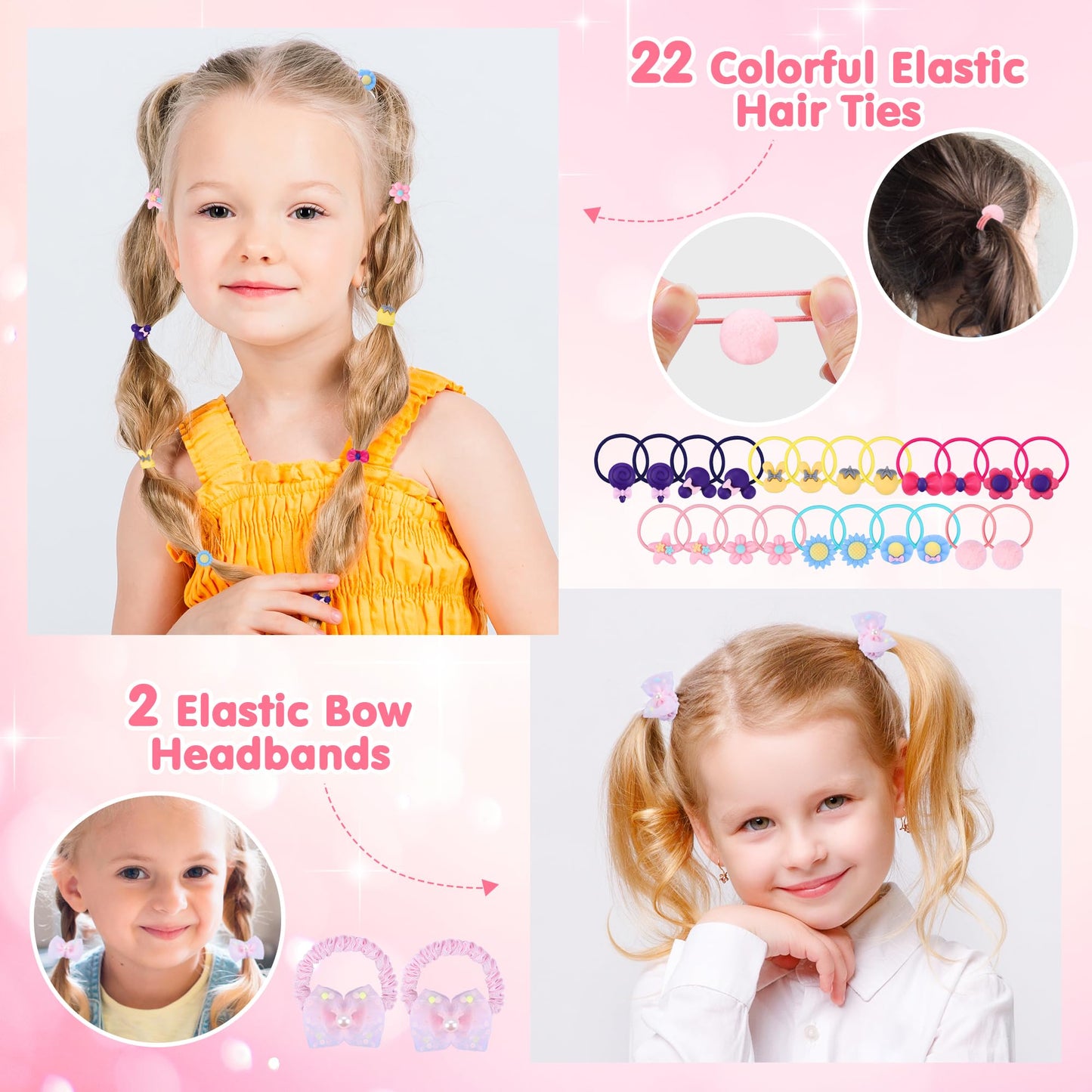 Jewelry Toys Set for Girls, 172 Pcs