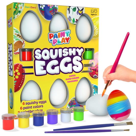 Easter Egg Squishy Painting Kit for Kids