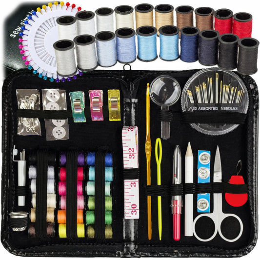 142 PCS ARTIKA Sewing Kit for Beginners & Travel