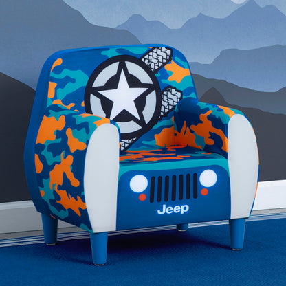 Delta Children Jeep Foam Chair - Blue
