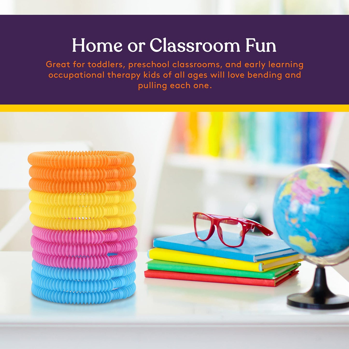 Fun Pull and Stretch Tubes for Kids