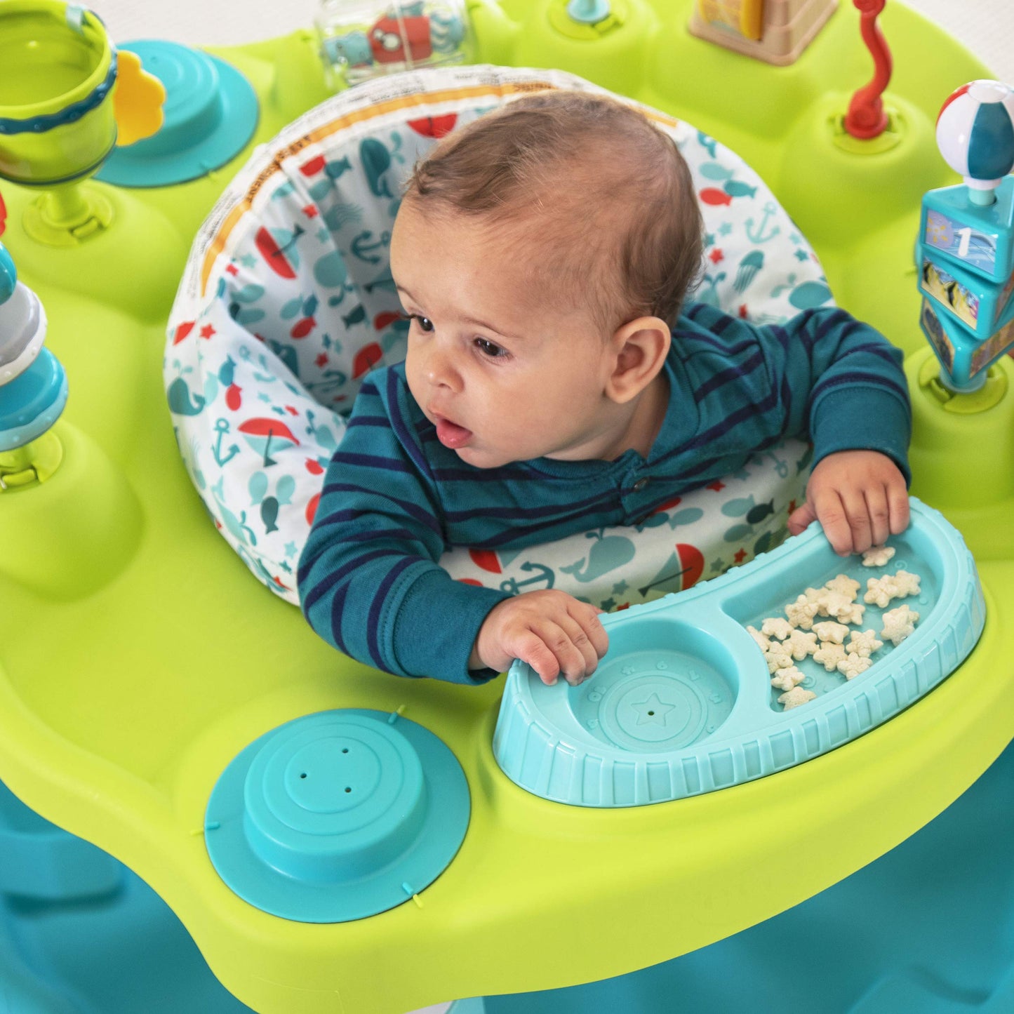 Evenflo ExerSaucer Seaside Splash Activity Center