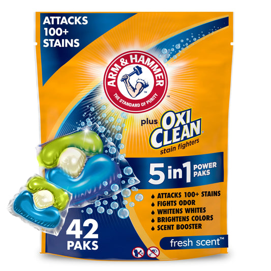 Arm & Hammer 5-in-1 Laundry Detergent Power Paks