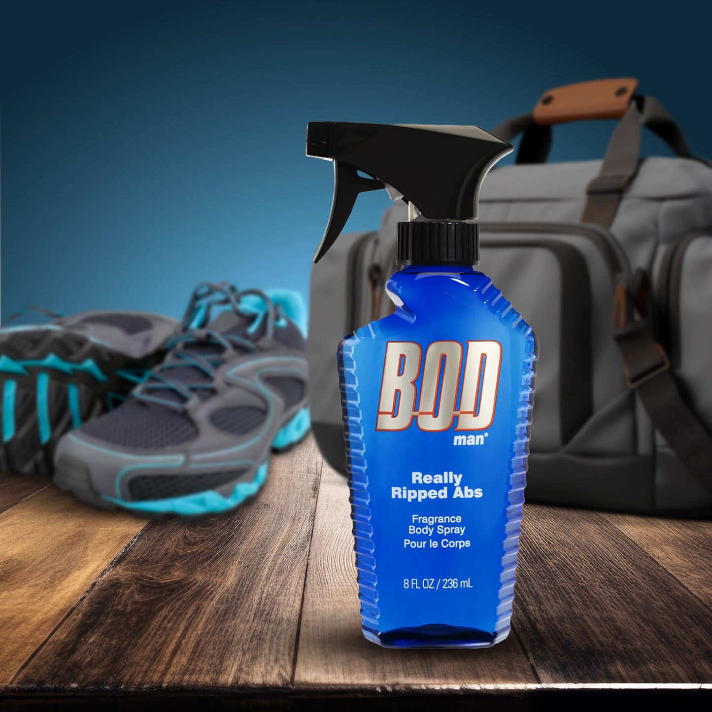 ADD 2 TO YOUR CART ❗ BOD man Fragrance Body Spray, Really Ripped Abs, 8 Fl Oz (Pack of 1) , Color: clear