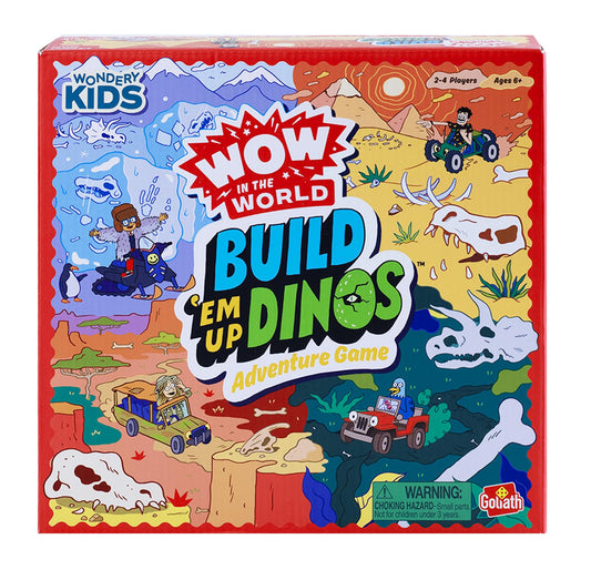 Dino Adventure Game for 2-4 Players, Ages 6+
