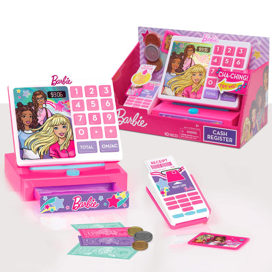 Barbie Cash Register Playset with Sounds & Money