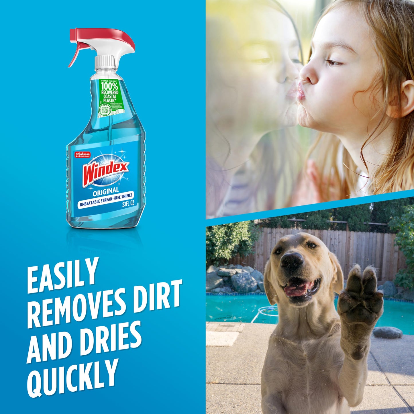 Windex Glass Cleaner Spray, 6 Pack