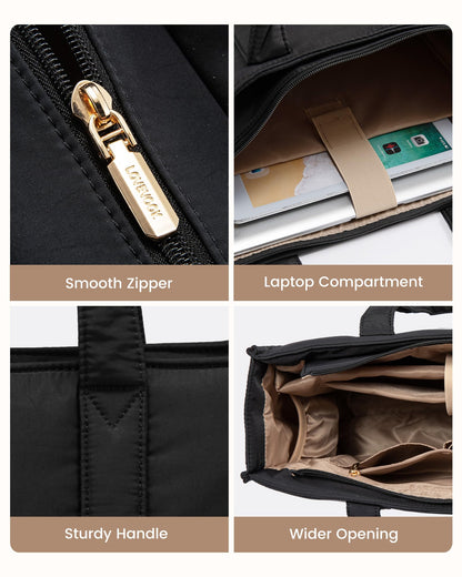 LOVEVOOK 15.6 Inch Laptop Tote Bag for Work