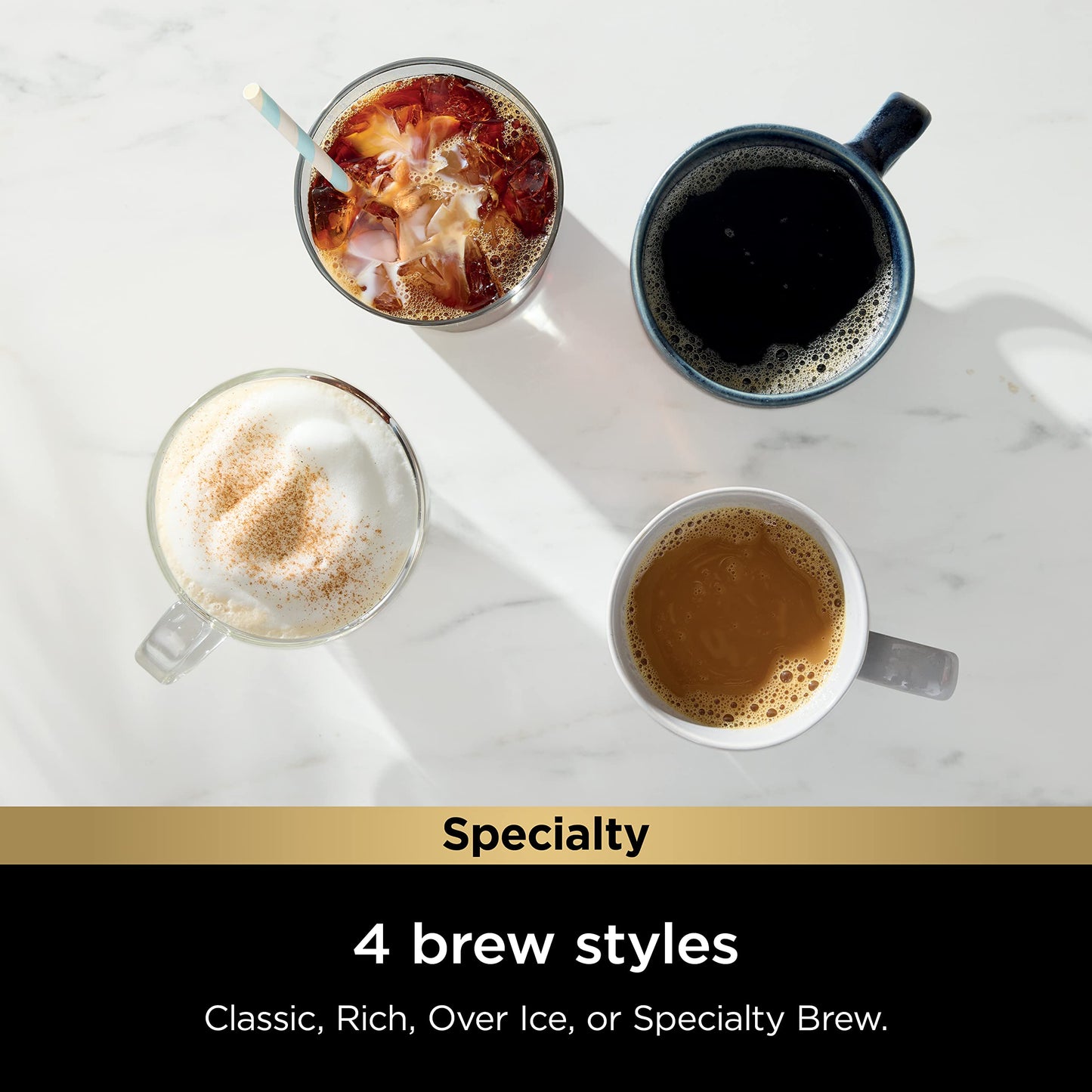 Ninja Single-Serve Coffee Maker with Milk Frother
