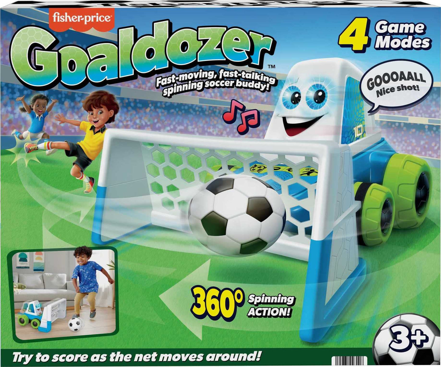 Fisher-Price Motorized Soccer Game with Lights & Sounds
