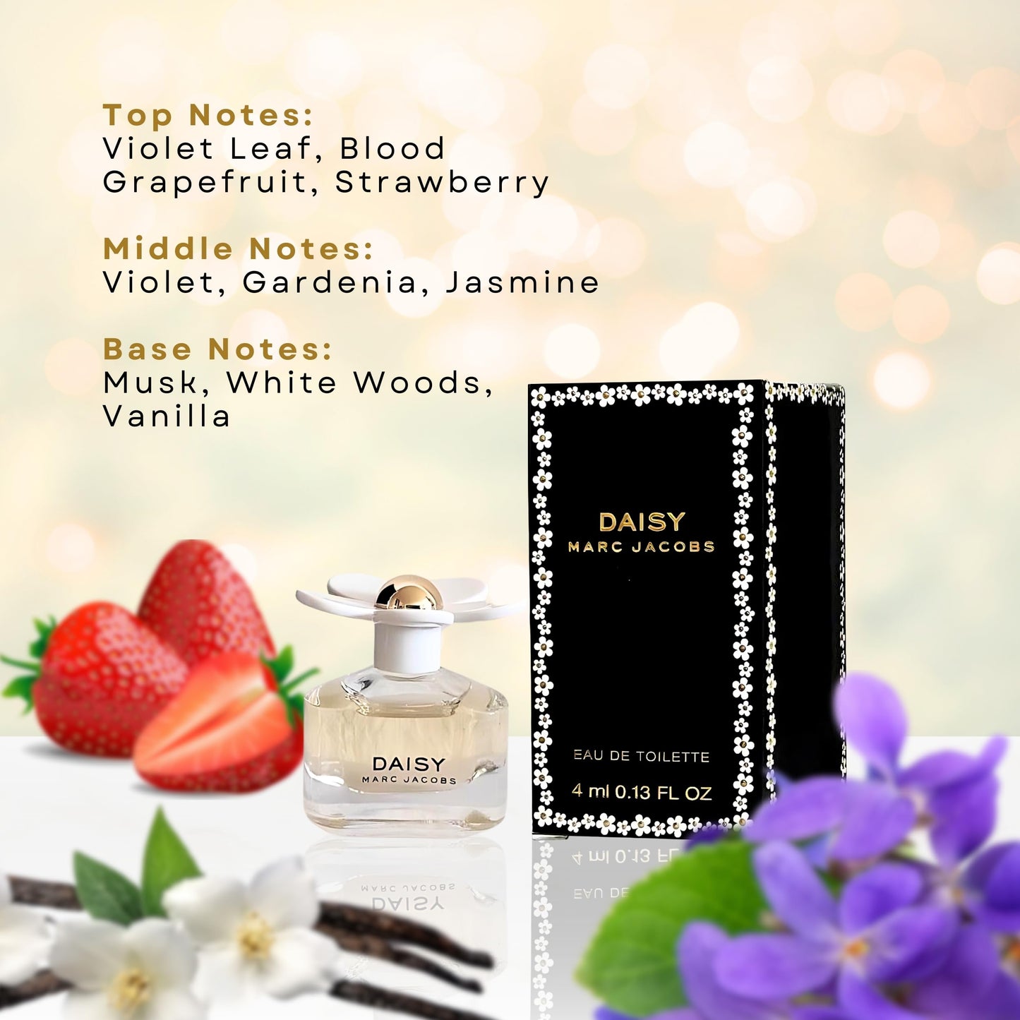 Marc Jacobs Daisy Mini Perfume for Women 0.13 oz