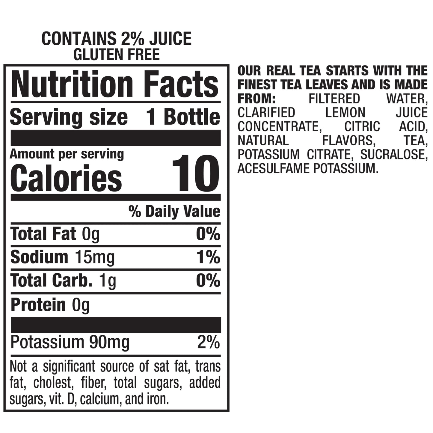 Snapple Zero Sugar Half 'n Half Tea, 12 Pack