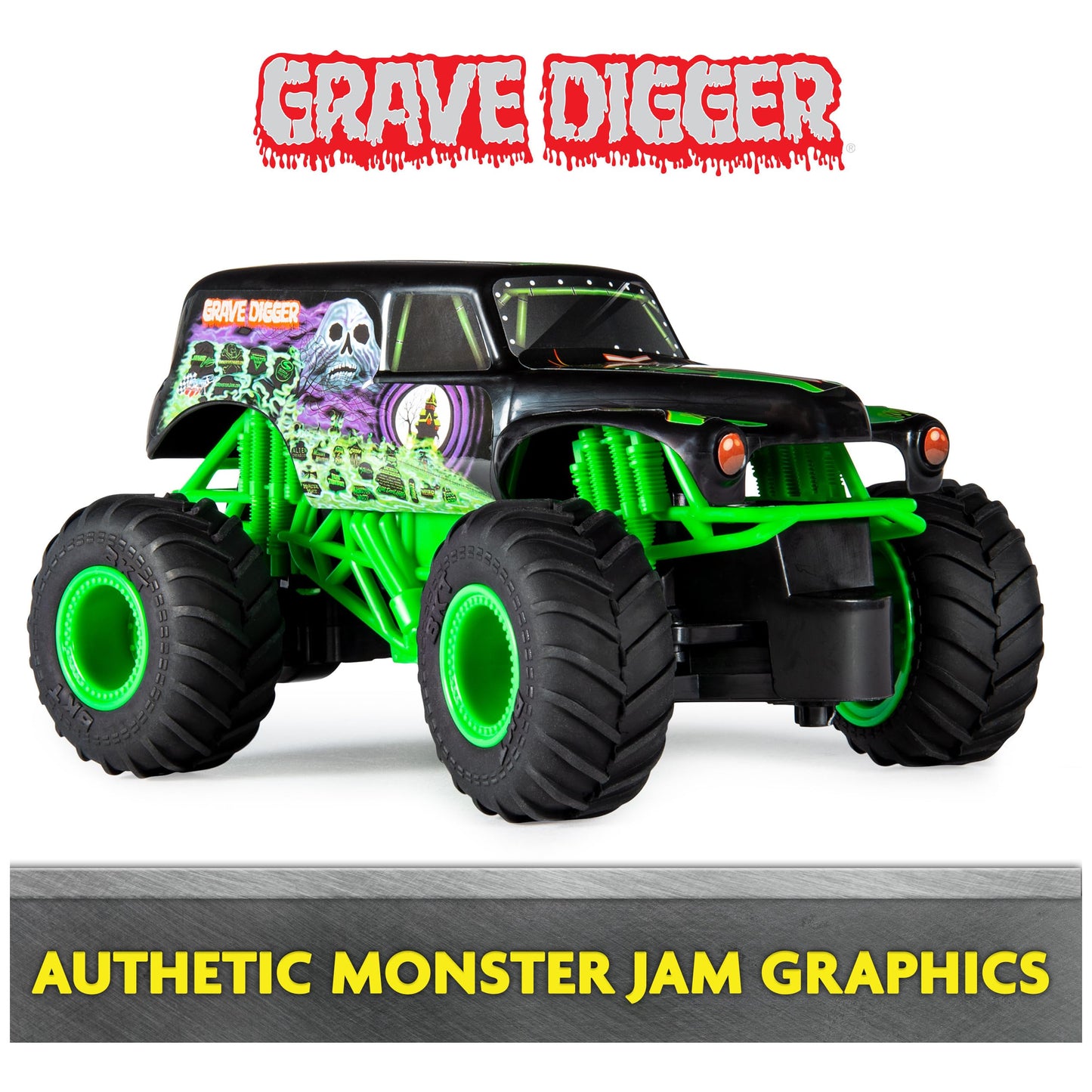 Monster Jam Grave Digger Remote Control Truck